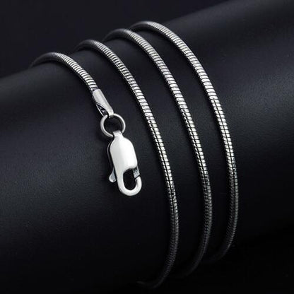 Snake Chain 925 Sterling Silver Necklace