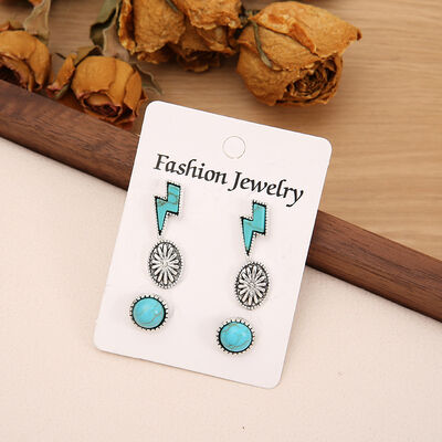 Turquoise Stud Earrings