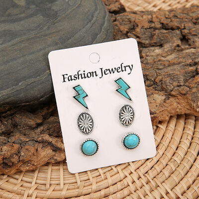 Turquoise Stud Earrings