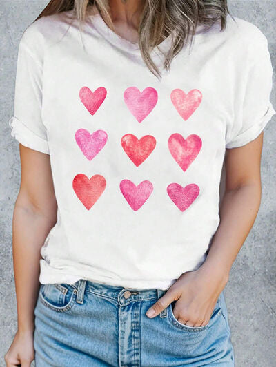 Heart Short Sleeve Shirt