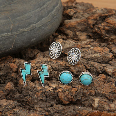 Turquoise Stud Earrings